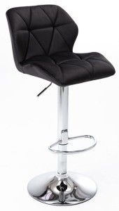 Hoker N-62  welur  / srebrna noga + czarny 