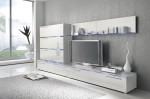 Designerski zestaw DORTMUND biały połysk 