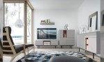 Nowoczesny zestaw mebli INOX 2 - szary mat 